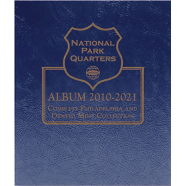 Whitman National Park Quarters Album 2010- 2021 P & D