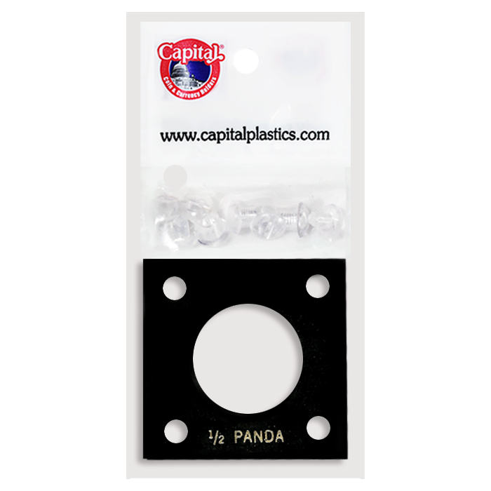 Capital Plastics 144 Coin Holder - 1/2 oz. Panda