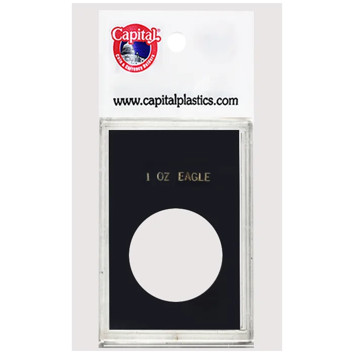 Capital Plastics Caps Coin Holder - 1 oz Gold Eagle
