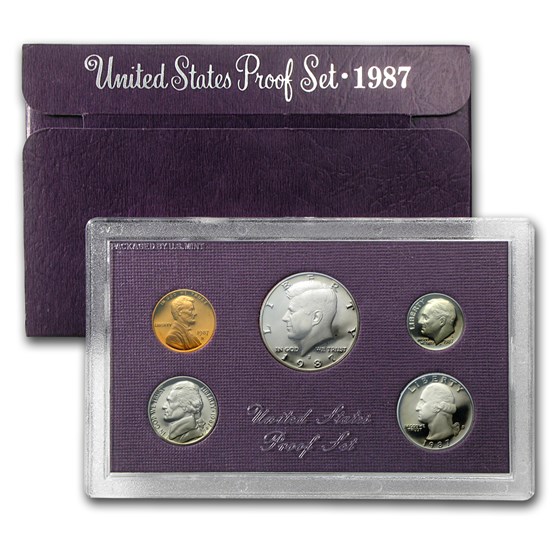 1987-S U.S. Proof Set - CV Coins & Collectables