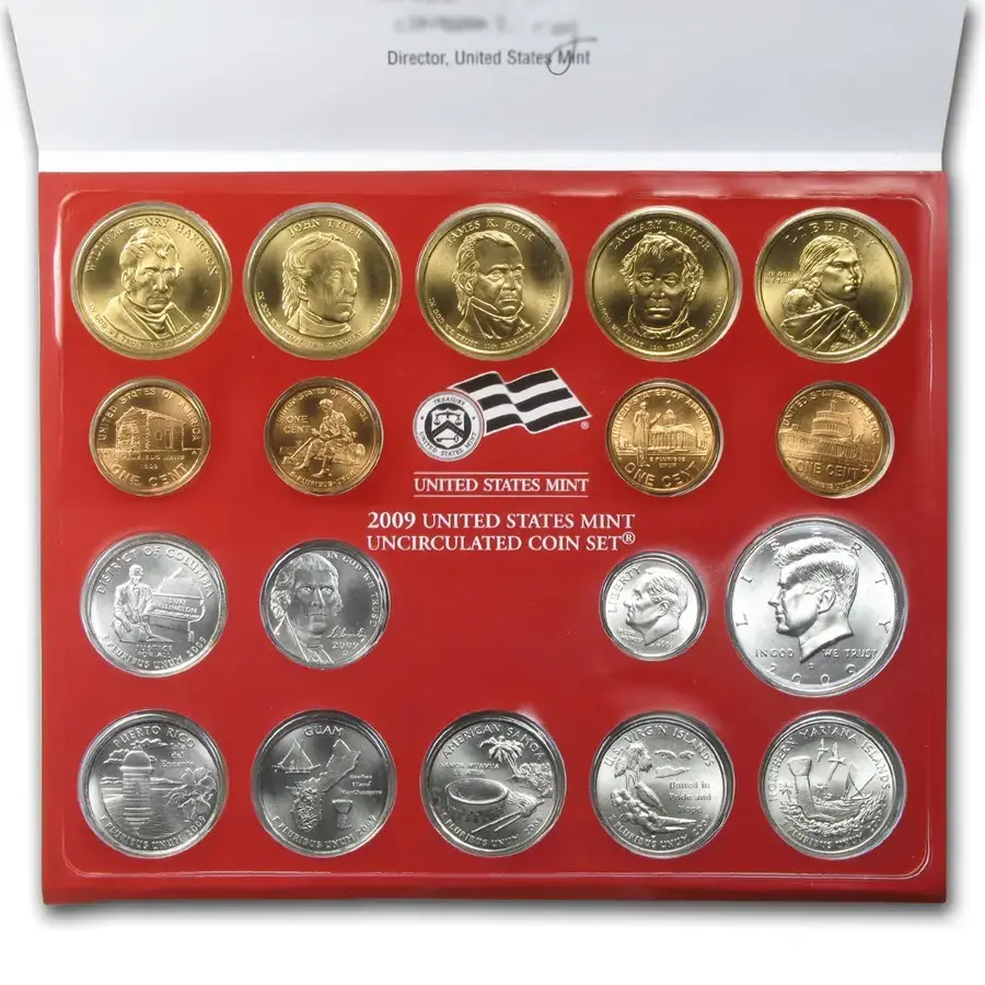 2009 U.S. Mint Set Uncirculated Coin Set - Image 3