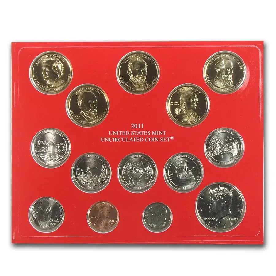 2011 U.S. Mint Set Uncirculated Coin Set - Image 3