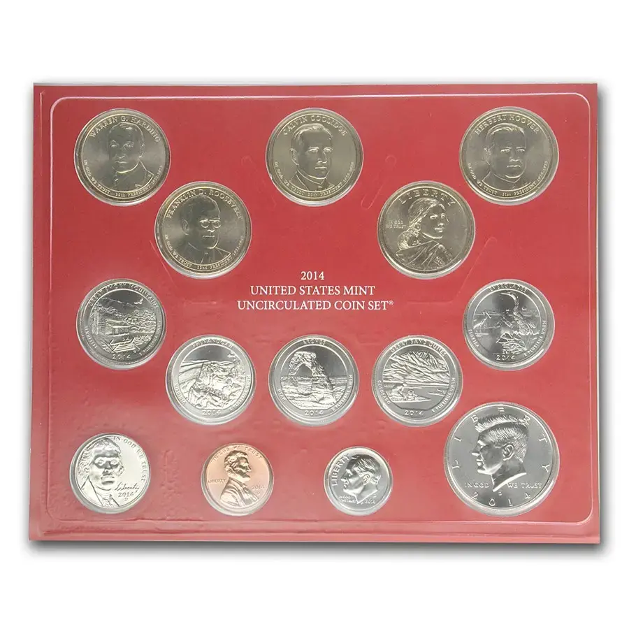 2014 U.S. Mint Set Uncirculated Coin Set - Image 3