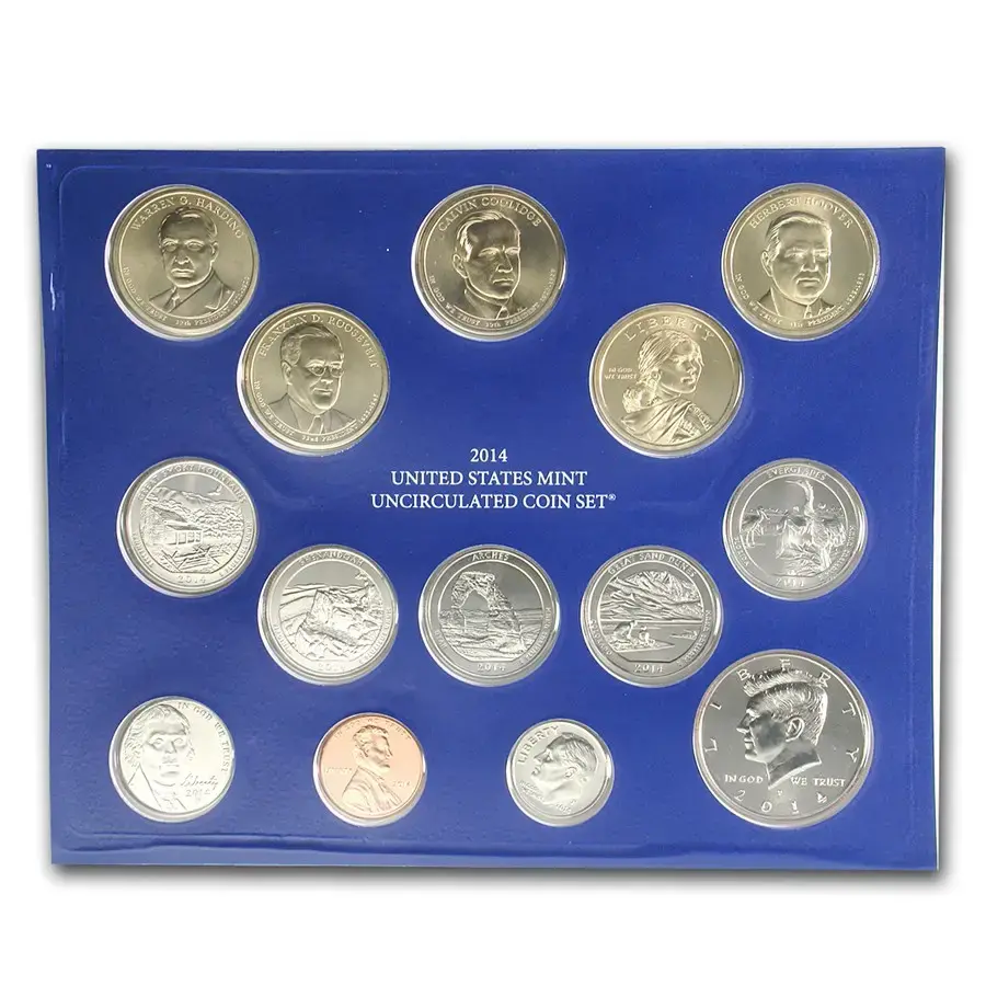 2014 U.S. Mint Set Uncirculated Coin Set - Image 2
