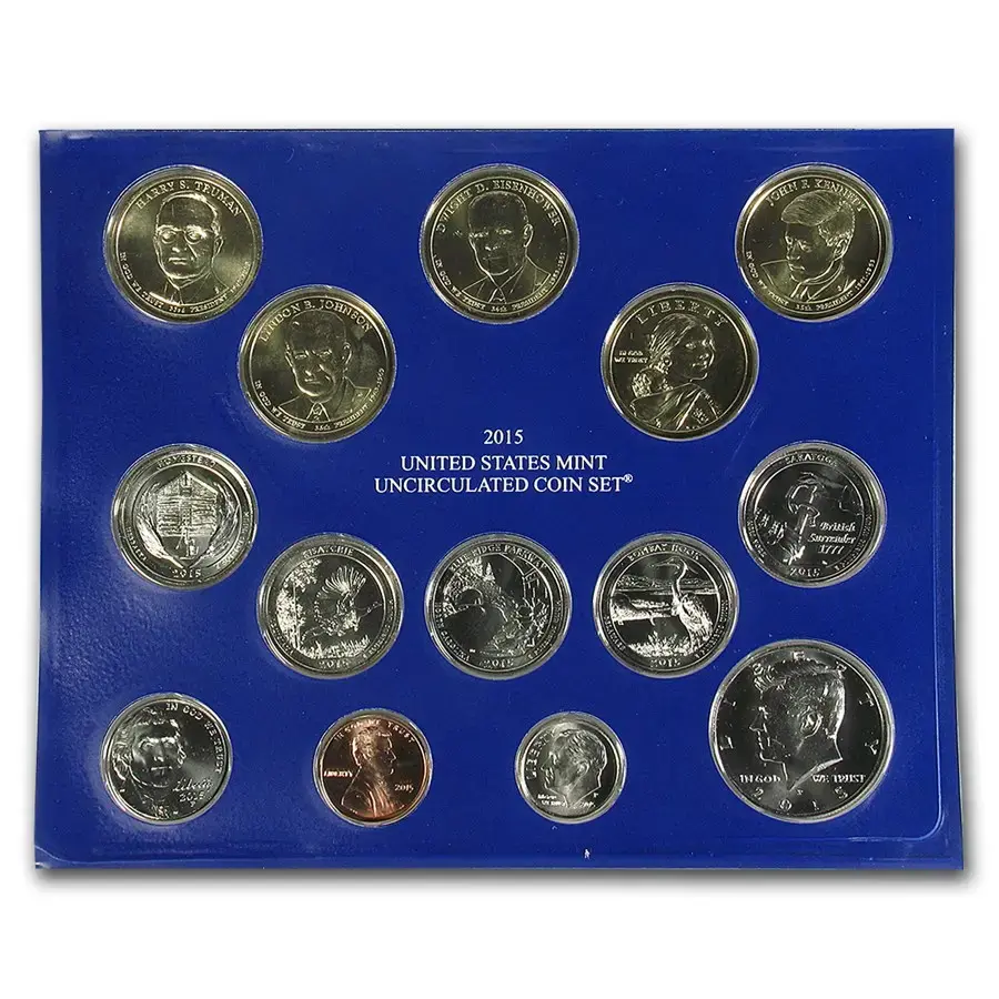 2015 U.S. Mint Set Uncirculated Coin Set - Image 2