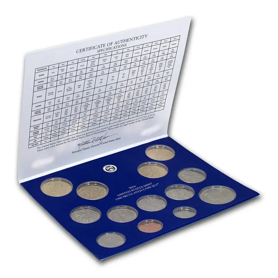 2016 U.S. Mint Set Uncirculated Coin Set - Image 5