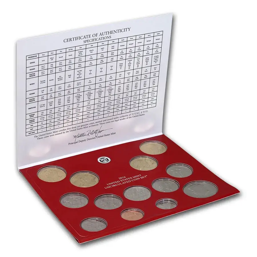 2016 U.S. Mint Set Uncirculated Coin Set - Image 4