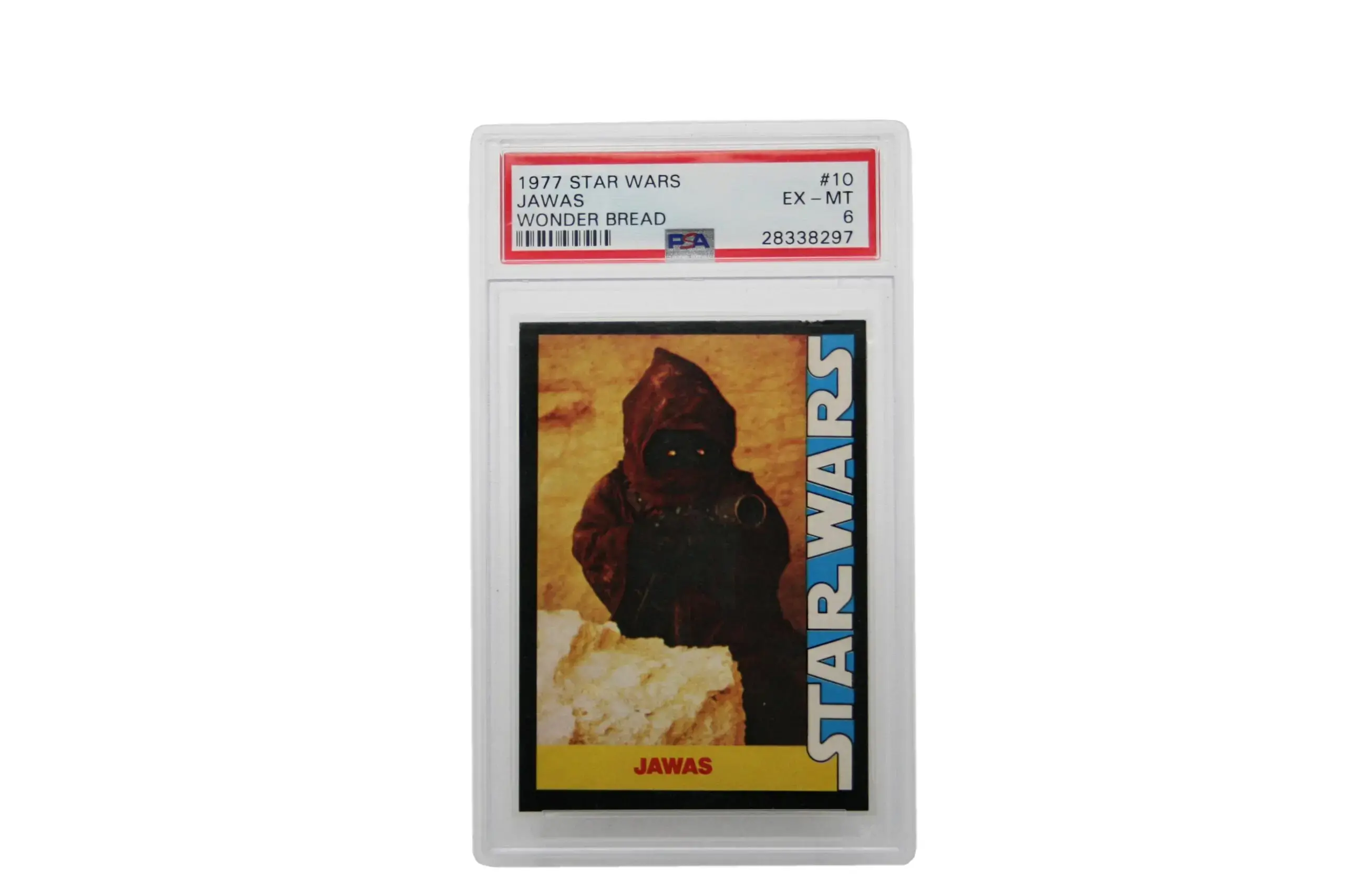 1977 #10 Jawas Star Wars Wonder Bread PSA 6