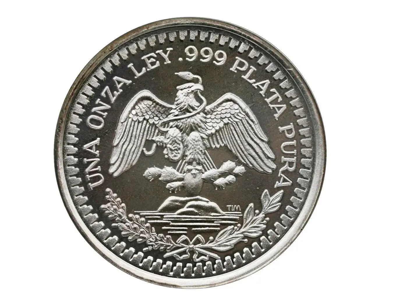 1987 1 oz .999 Plata Plura Inauguracion Del Ferrocarril Del Sureste - Image 2