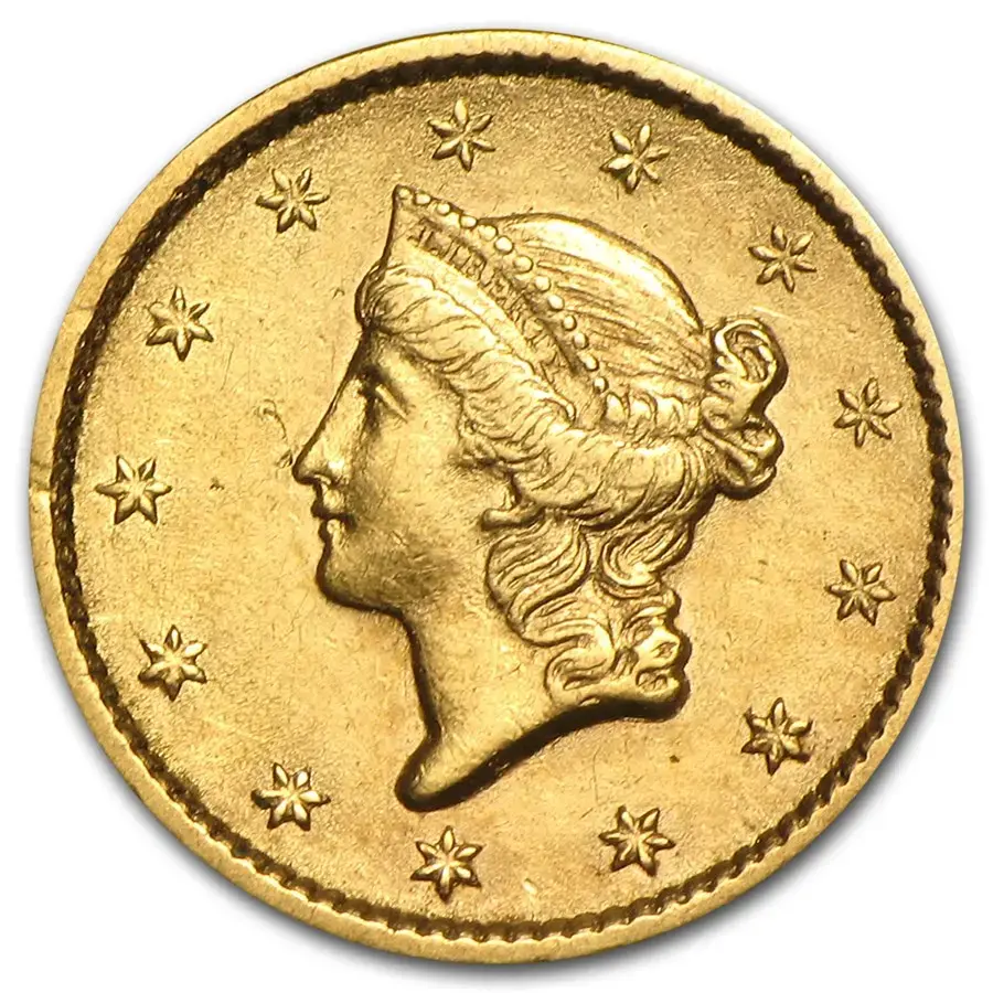 $1 Liberty Head Gold Dollar Type 1 XF Random Year