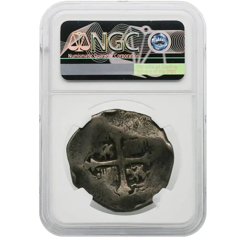 1621-67 Mo Mexico 8 Reales Philip IV NGC VG Details - Image 2
