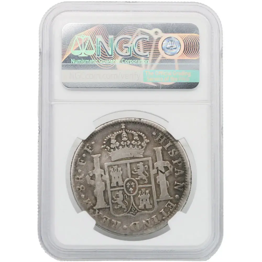 1778-MO|FF Mexico 8 Reales NGC Fine Details Chopmarked - Image 2