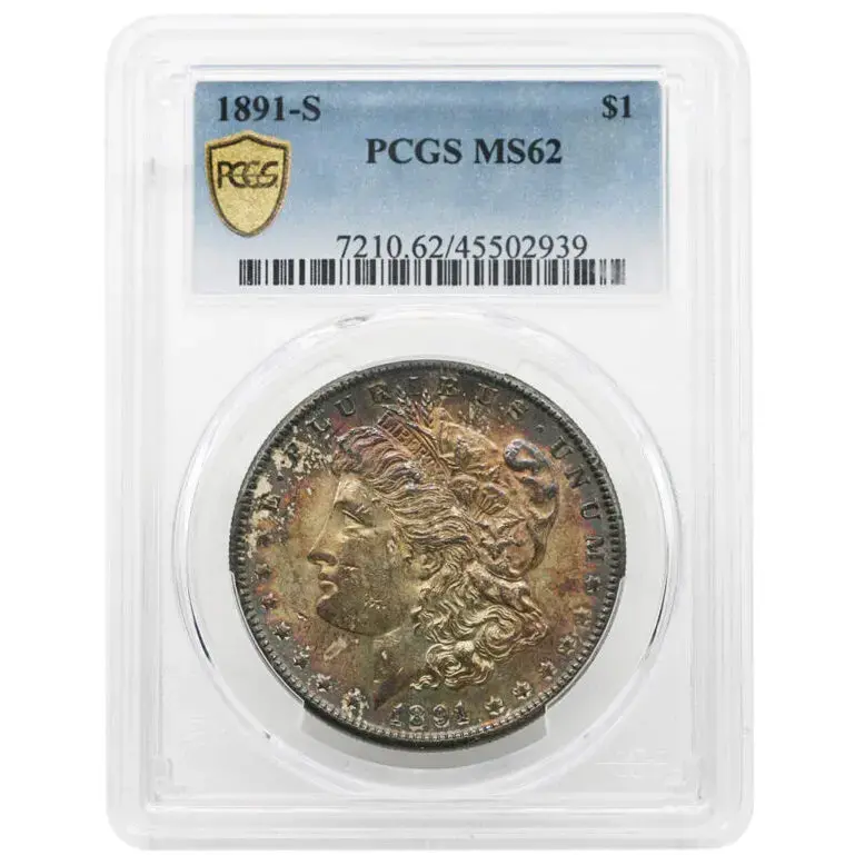 1891-S $1 Morgan Dollar