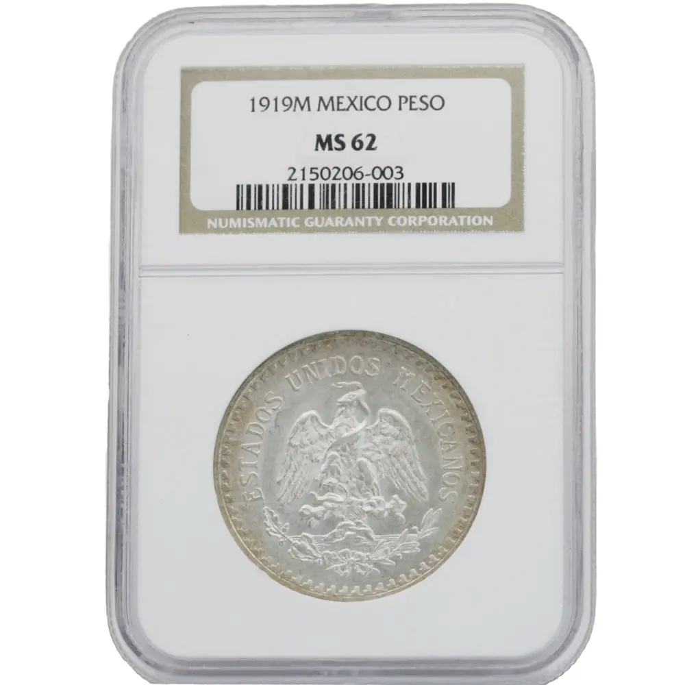 1919-M Mexico Peso
