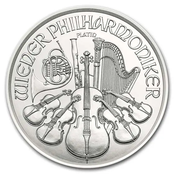 Philharmonic 1 oz Platinum Coin