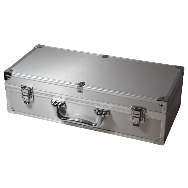 50 Slab Aluminum Box with Handle and Footers