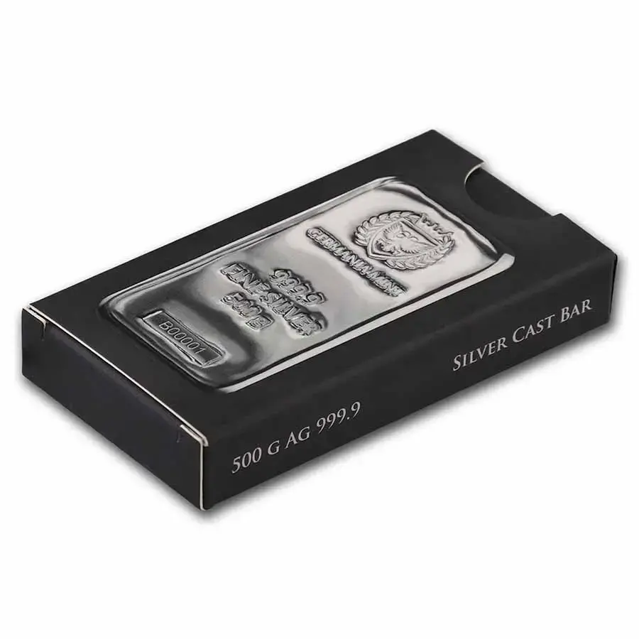 500 gram Silver Bar- Germania Mint (Serialized) - Image 3