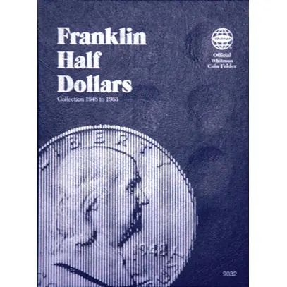 Whitman Franklin Half Dollar Folder 1948-1963
