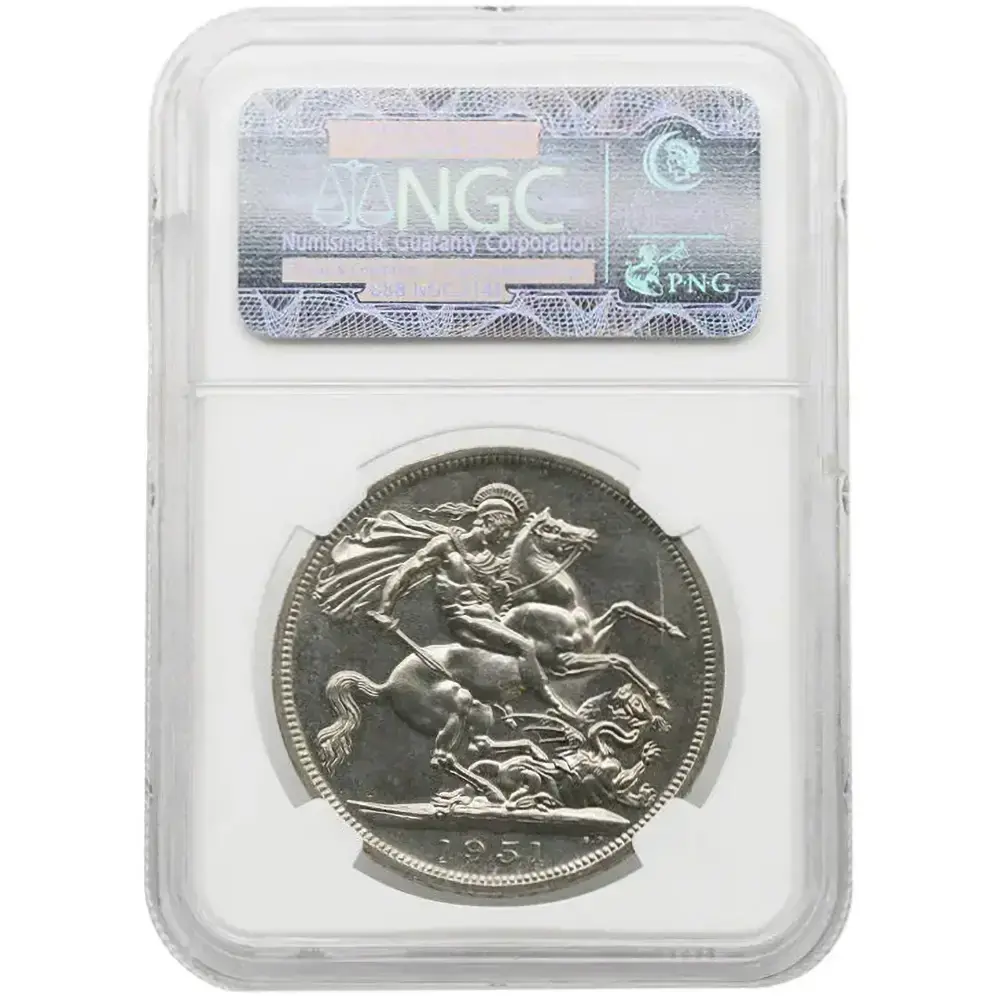1951 Great Britain Crown NGC Proof Like Festival of Britain - Image 2