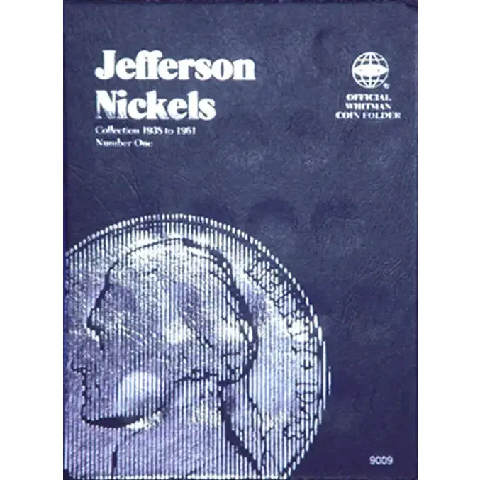 Whitman Jefferson Nickel Folder 1938-1961