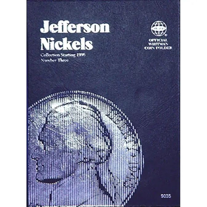 Whitman Jefferson Nickel Folder 1996-2023
