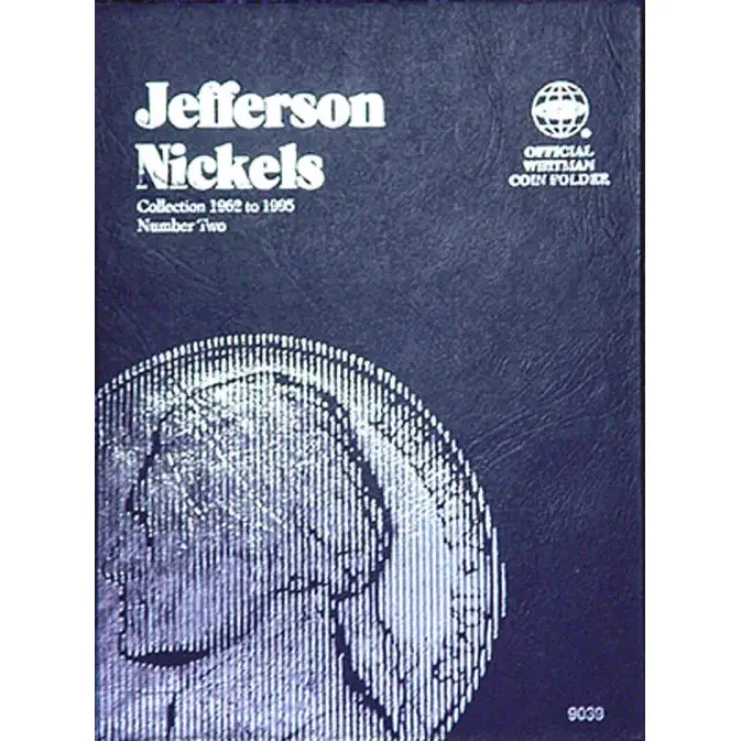 Whitman Jefferson Nickel Folder 1962-1995