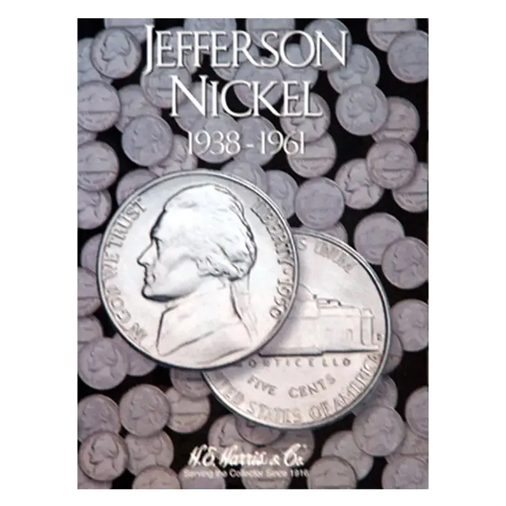 Jefferson Nickels Folder #1 1938-1961 Collection