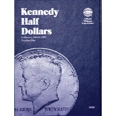 Whitman Kennedy Half Dollar Folder 1964-1985
