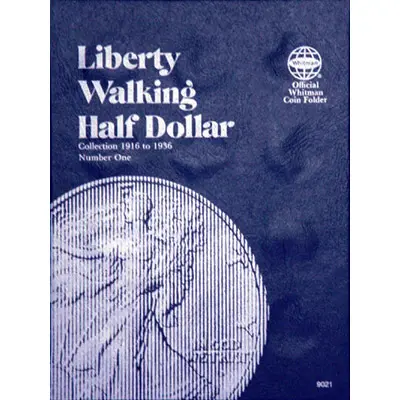 Whitman Liberty Walking Half Dollar Folder 1916-1936