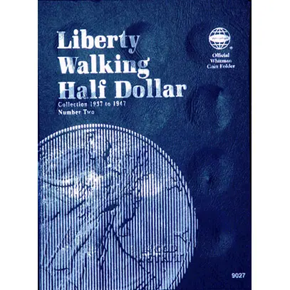 Whitman Liberty Walking Half Dollar Folder 1937-1947