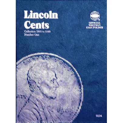 Whitman Lincoln Cent Folder 1909-1940