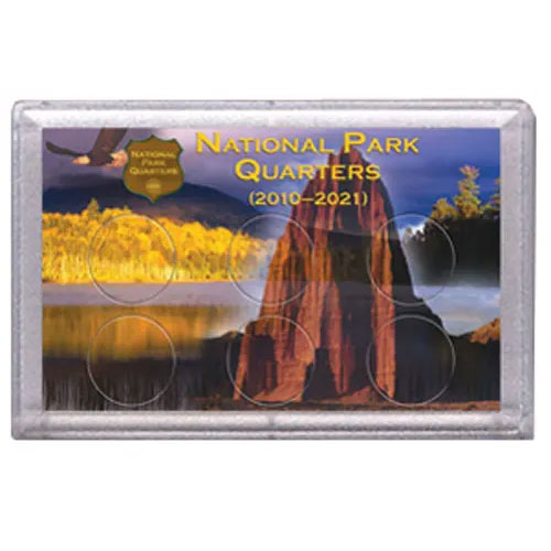 National Parks Rock and Eagle Design Frosty Case - 6 Hole