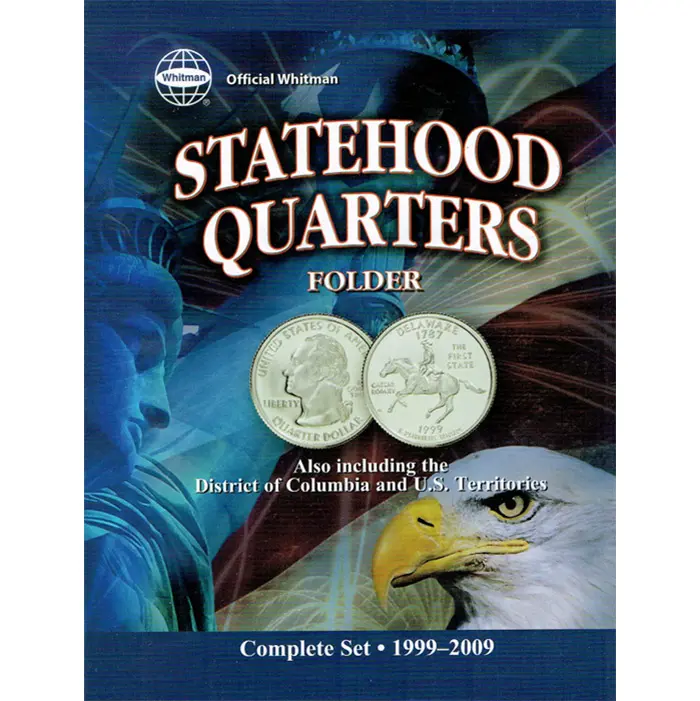Whitman Statehood Quarter Folder with DC & Territories