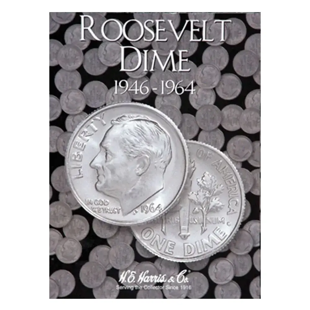 Roosevelt Dimes Folder #1 1946-1964 Collection