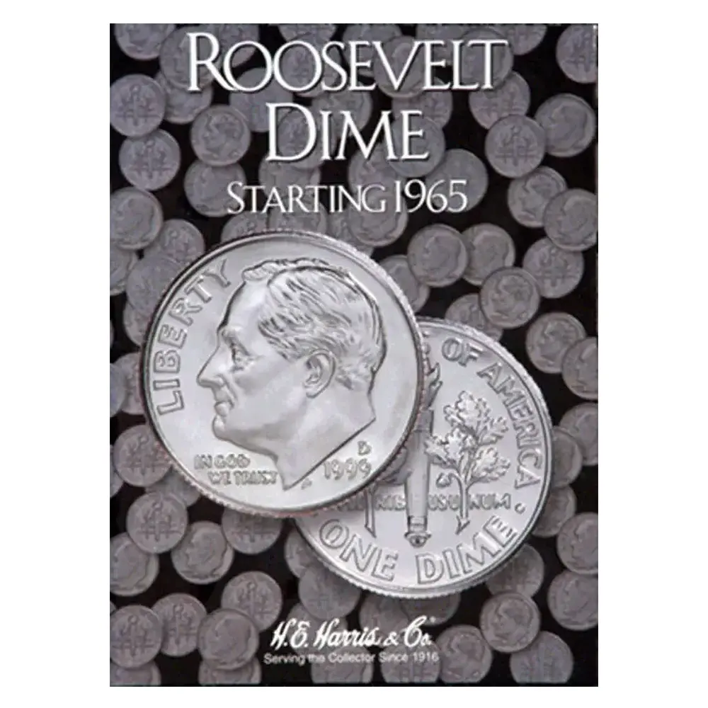 Roosevelt Dimes Folder #2 1965-1999 Collection