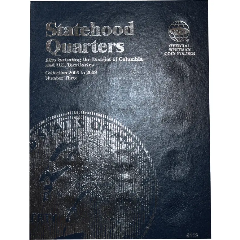 Whitman Statehood Quarter Folder 2006-2009