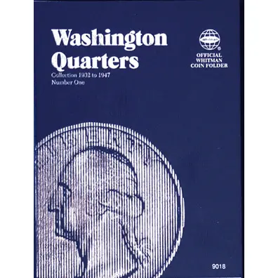Whitman Washington Quarter Folder No. 1 for 1932-1947