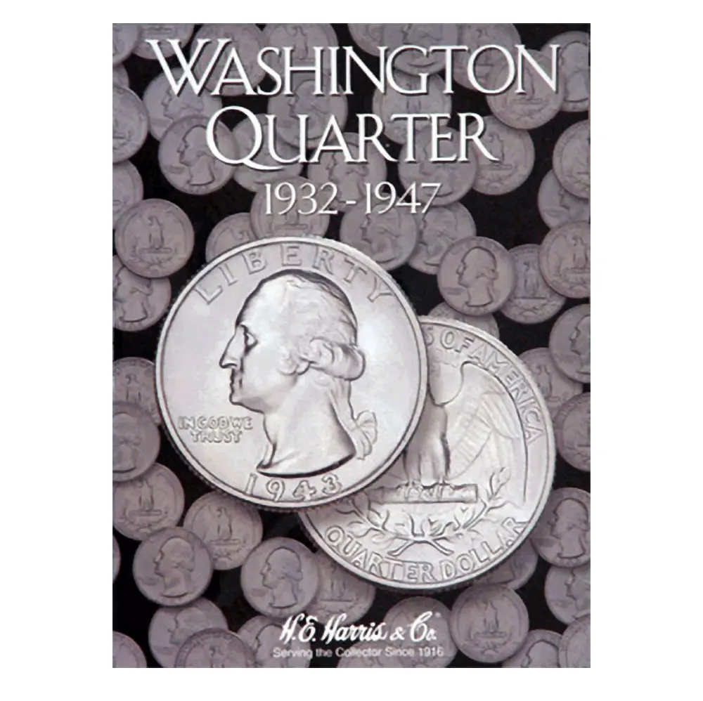 Washington Quarters Folder #1 1932-1947