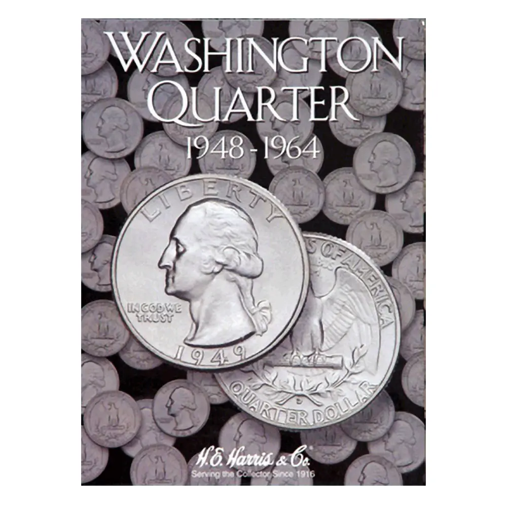 Washington Quarters Folder #2 1948-1964
