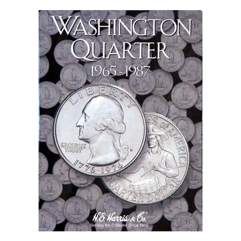 Washington Quarters Folder #3 1965-1987