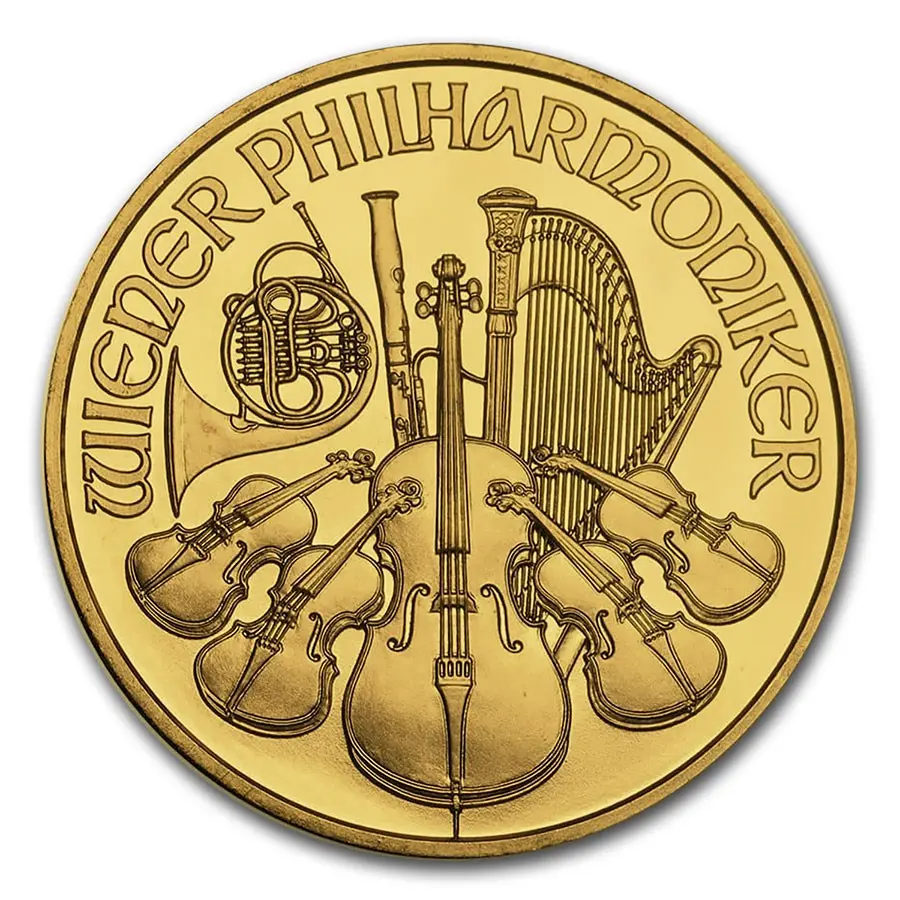 1 oz Philharmonic Gold BU