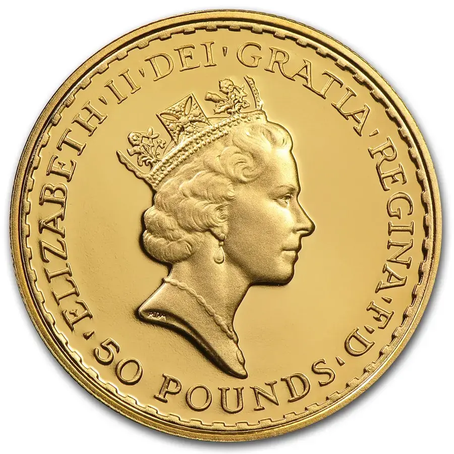 1/2 oz Britannia .999 Gold BU (Random Year) - Image 2