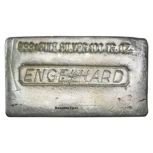 100 oz Engelhard Bar - Image 2
