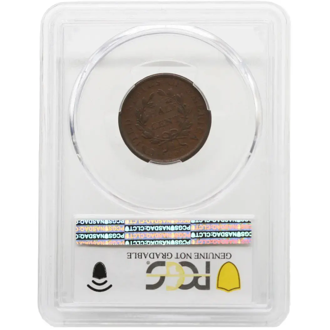 1807 Draped Bust Half Cent PCGS Very Fine Details - Image 2