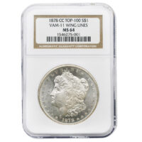1878-CC $1 Morgan Dollar