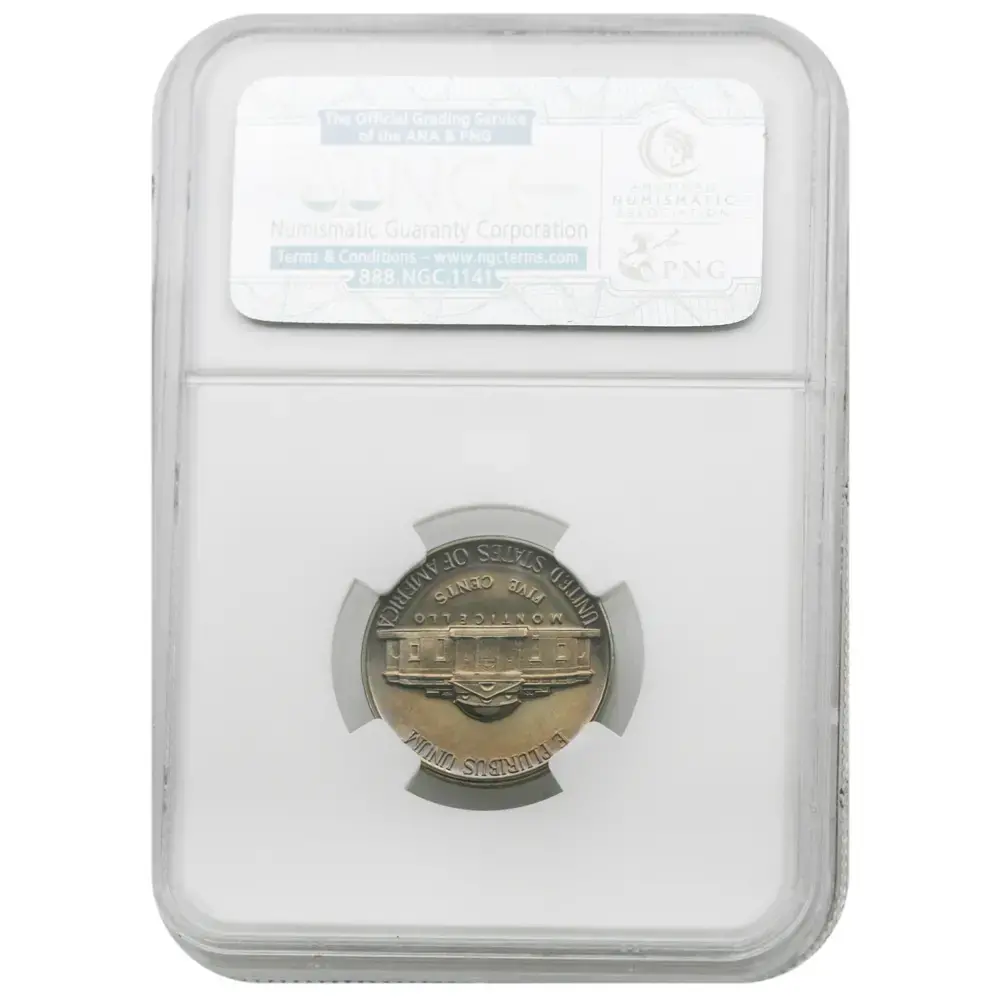 1939 Reverse Of 40 Jefferson Nickel NGC PF 67 - Image 2