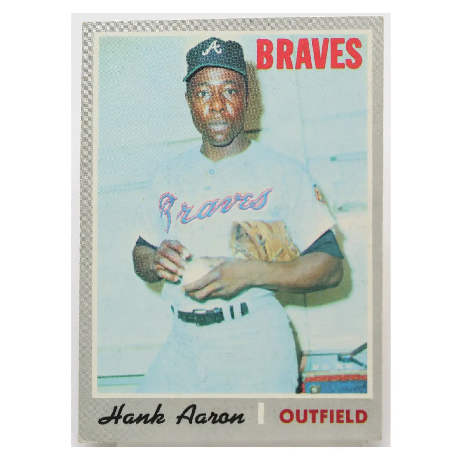 1970 Hank Aaron Atlanta Braves Topps #500