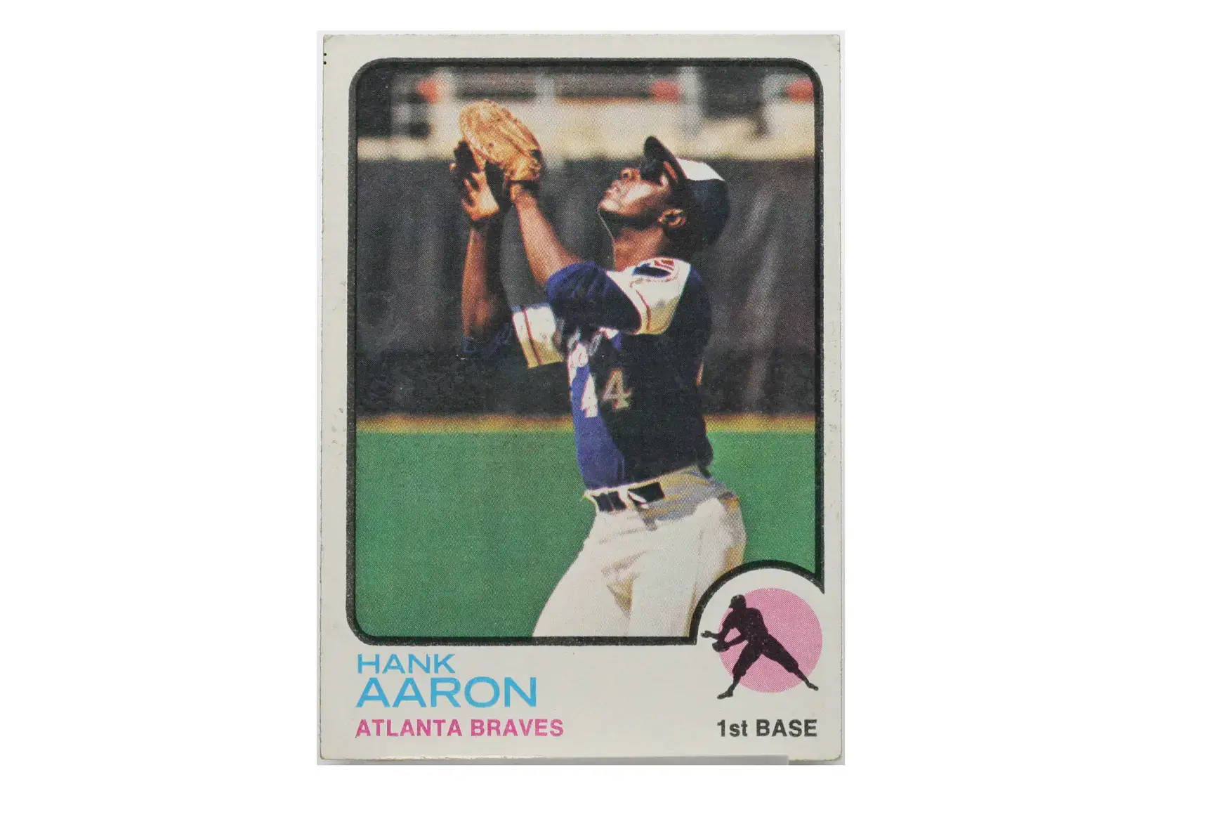 1973 Hank Aaron Atlanta Braves Topps #100