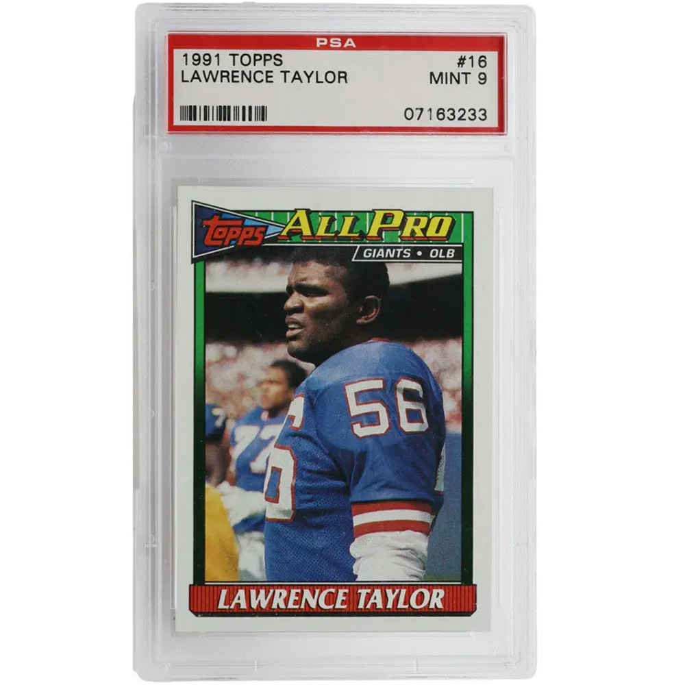 1999 Lawrence Taylor New York Giants Topps