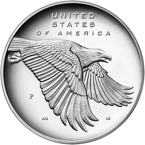 2017-P Silver American Liberty Medal Proof (w/ Box & COA) - Image 2